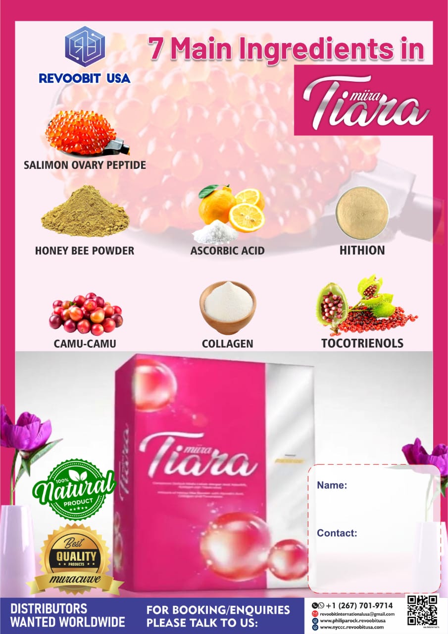 Miira Tiara: Your Secret to Timeless Beauty (24 sachets/ a packet)