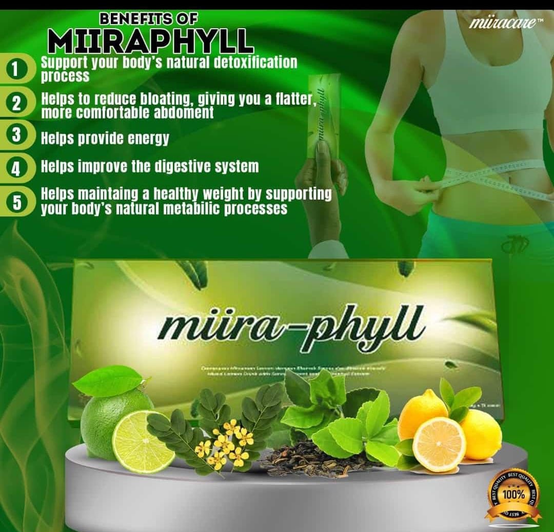 Miira-Phyll: Natural Body Detoxification (12 sachets/ a packet)